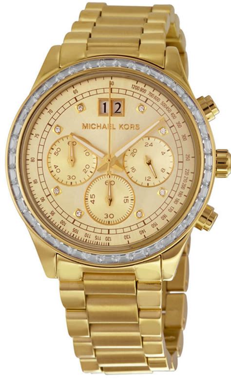 michael kors mk 6187 chroghraph uhr sale|Michal Kors Brinkley Gold.